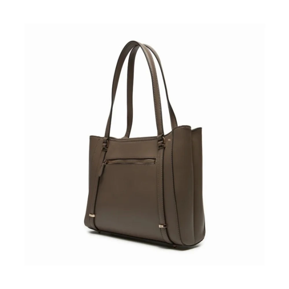Guess Elite Tote Schoudertas Brown Dames