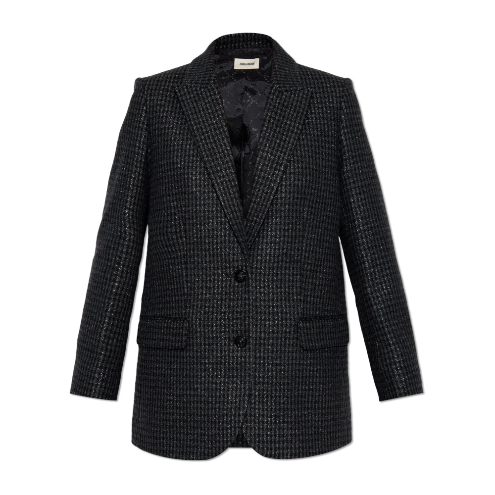 Zadig & Voltaire Wollen Blazer Black Dames