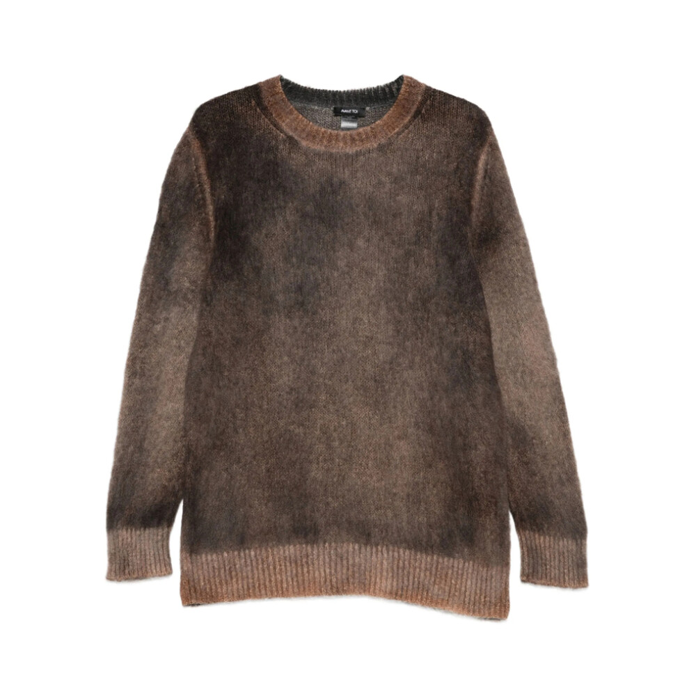 Tシャツ・カットソー AVANT TOI TONAL EFFECT ROUND NECK REVERSIBLE PULLOVER Avant Toi Tonal Effect Round Neck Reversible Pullover In