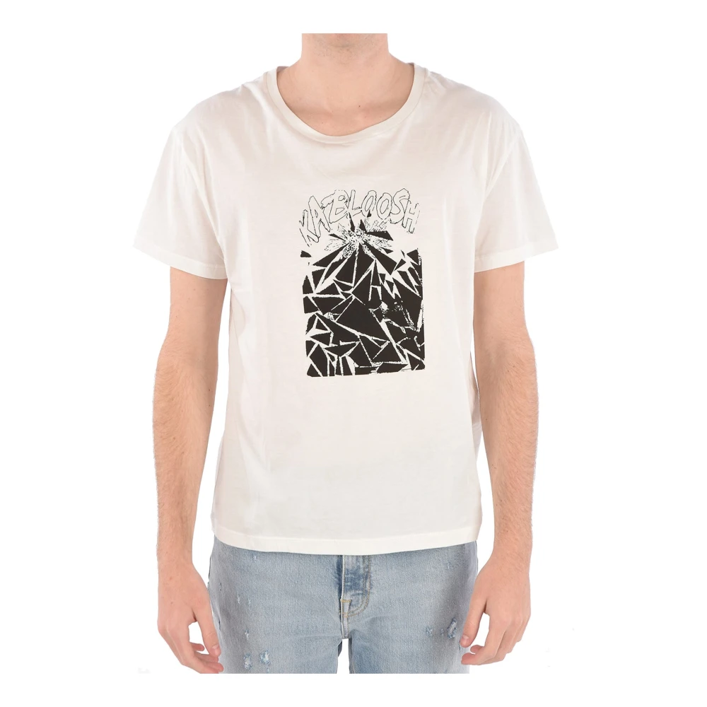 Celine Wit Katoenen T-Shirt Ss22 White Heren