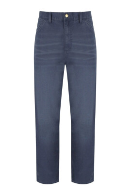 pantalon-cargo-en-denim-avec-patch-genou