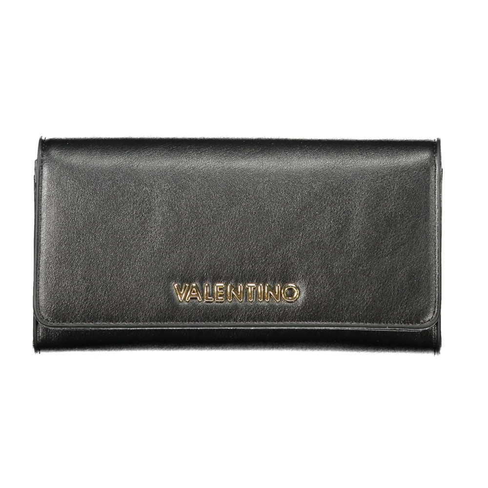 Valentino By Mario Valentino Women's Black 2 Compartment Wallet