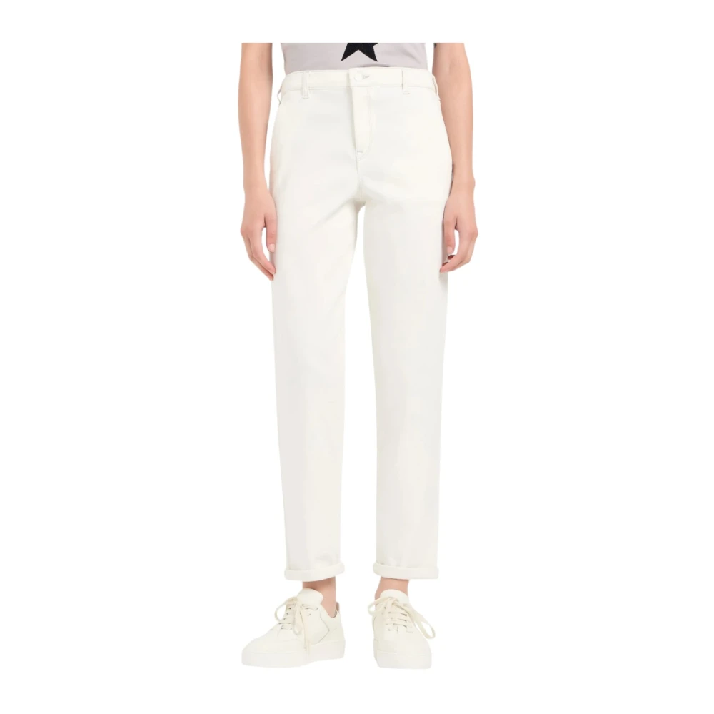 Emporio Armani Casual Herenbroek White Dames