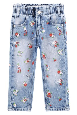 blue-floral-paperbag-jeans-for-girls