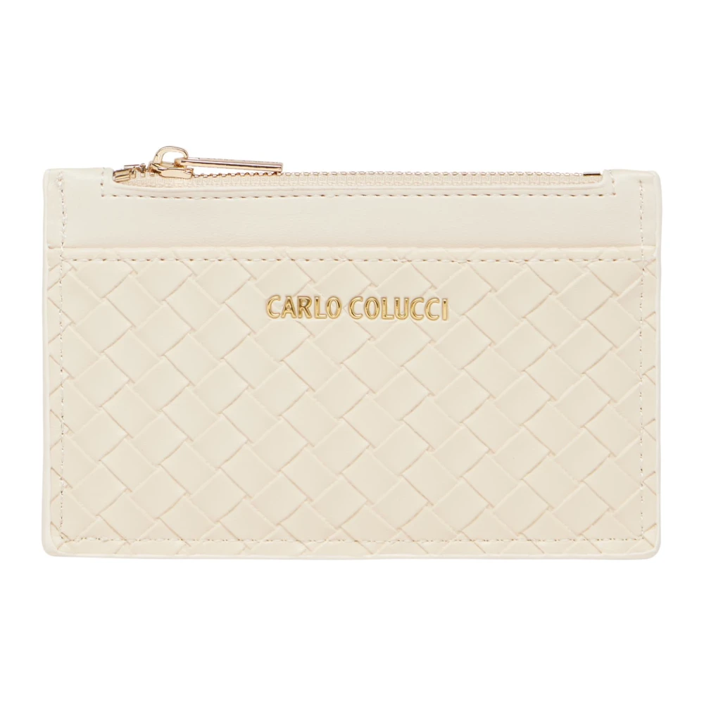 Carlo Colucci Unisex Beige Accessoires One Size, Card Case