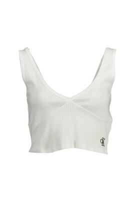 white-ribbed-v-neck-tank-top