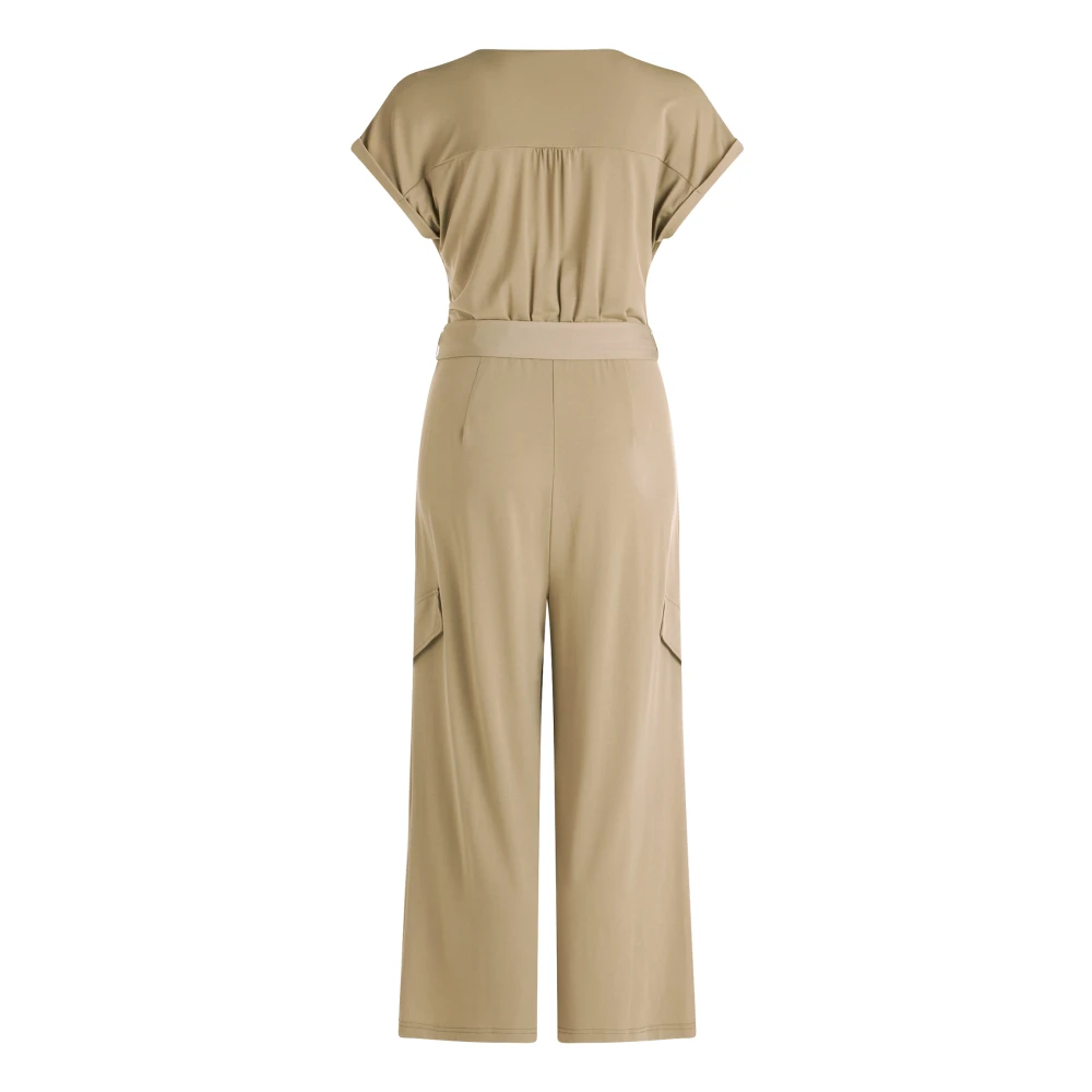 Betty Barclay Tropische Jumpsuit met Zakken Green Dames