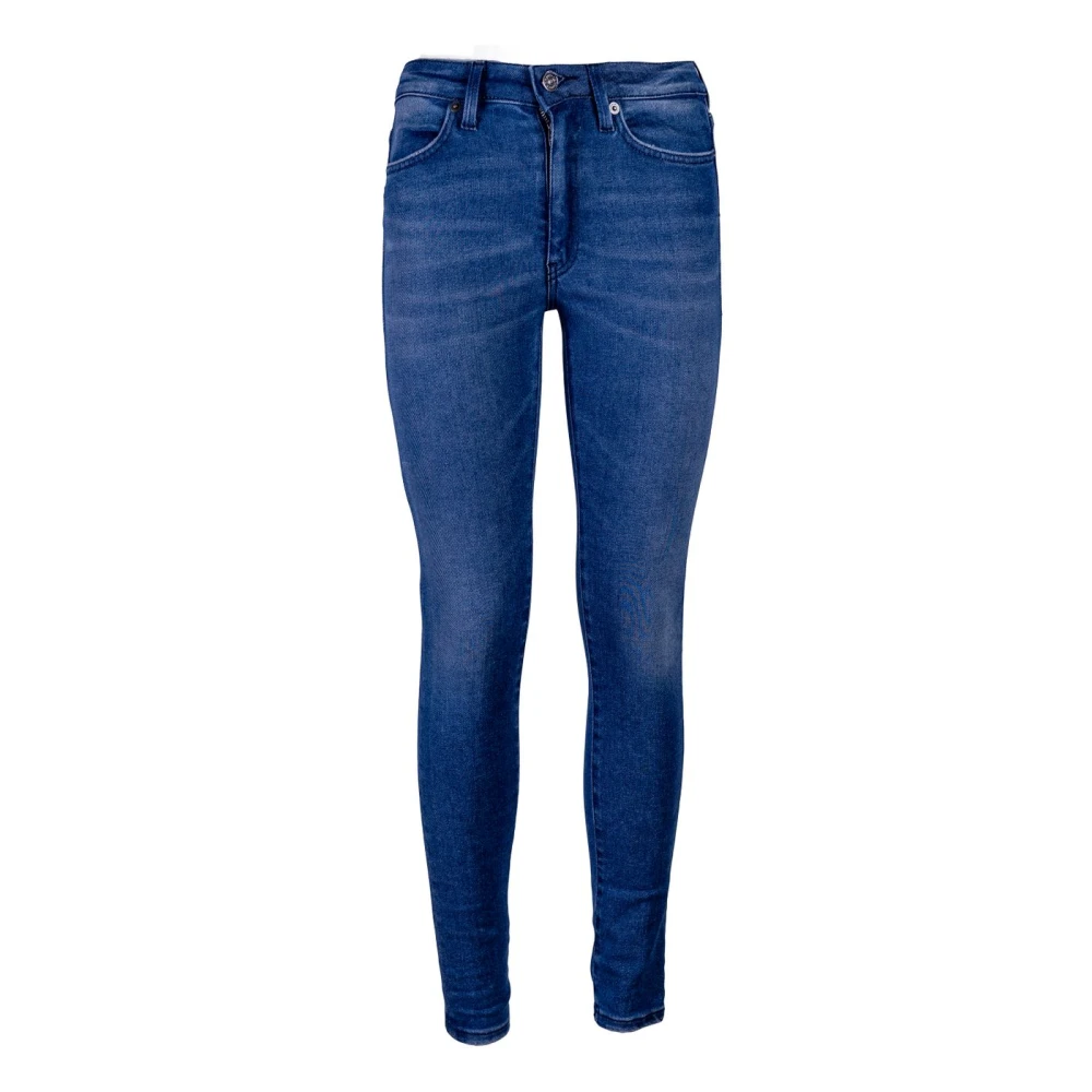 Dondup Kvinders Blå Jeans, Dame,, Uld, Slim-Fit Jeans Til Kvinder W27
