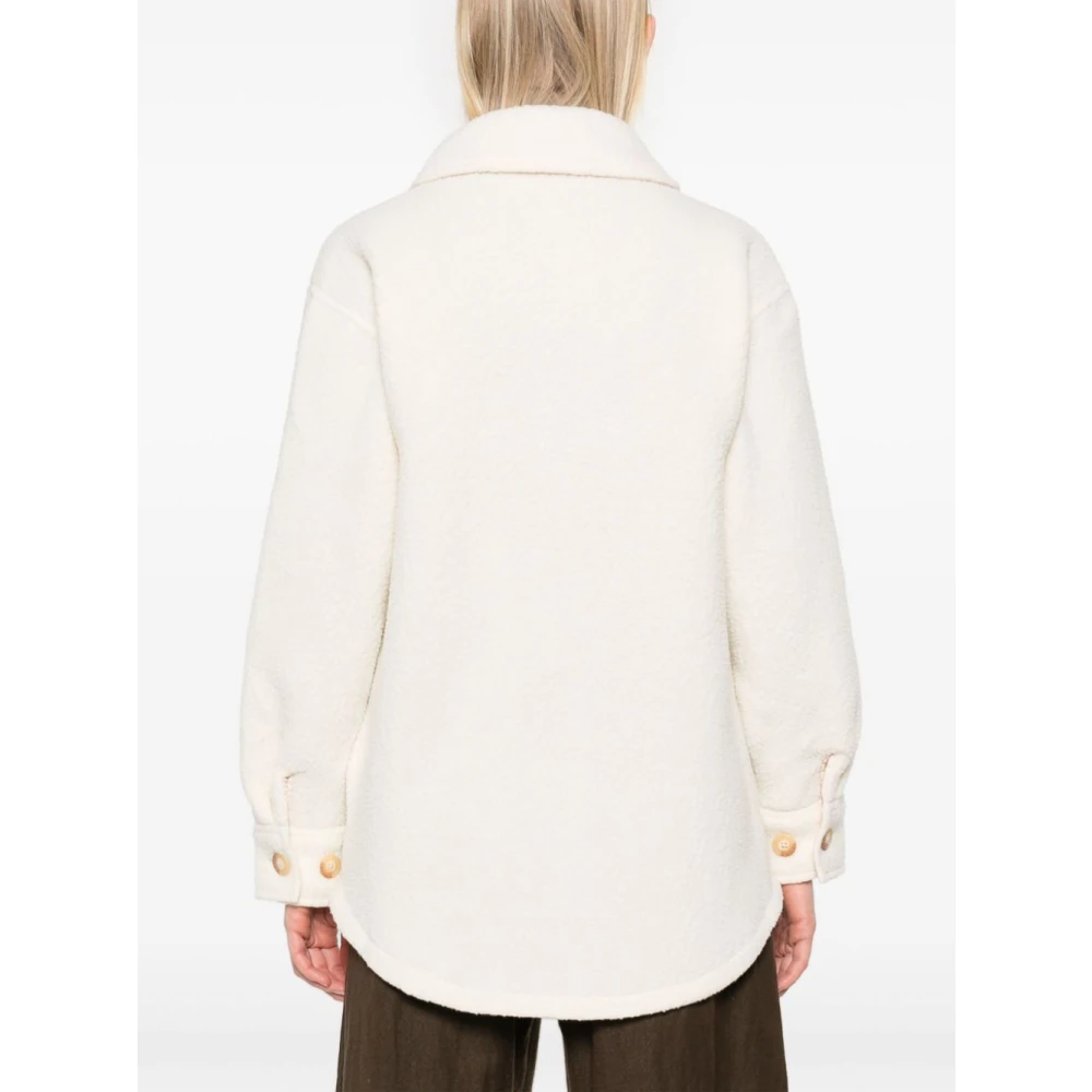 Patagonia Retro Pile Shacket Beige Dames