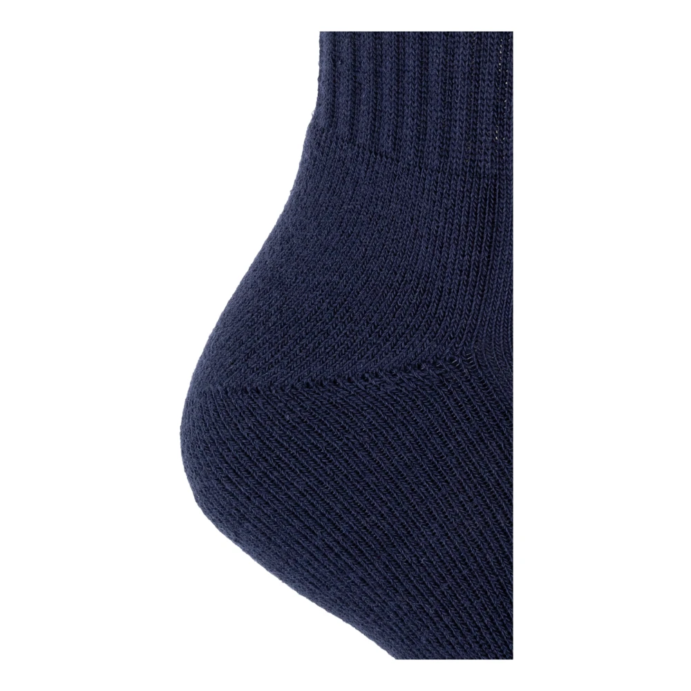 Sporty & Rich Ribbed Socks Blue Dames