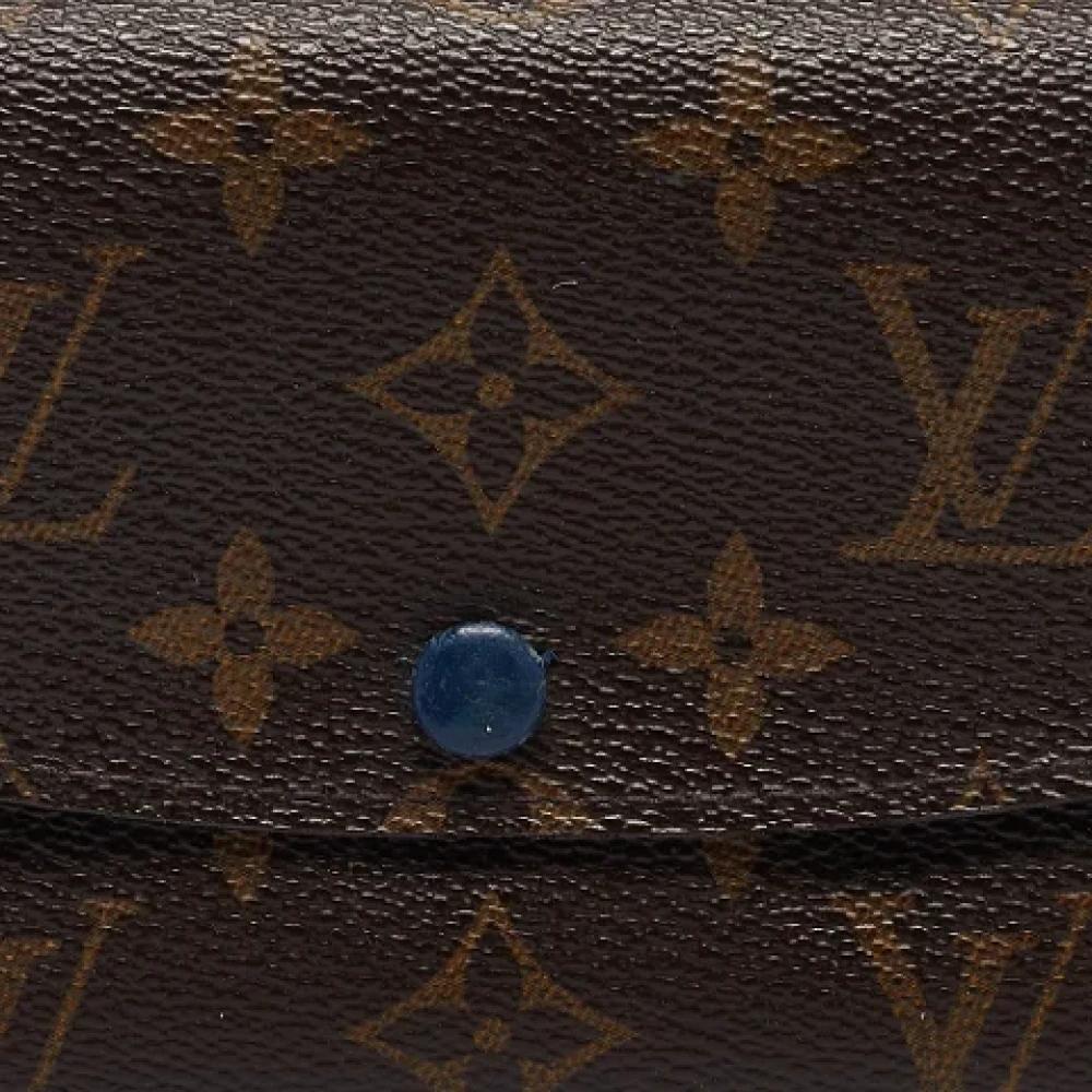 Louis Vuitton Vintage Pre-owned Coated canvas wallets Brown Dames