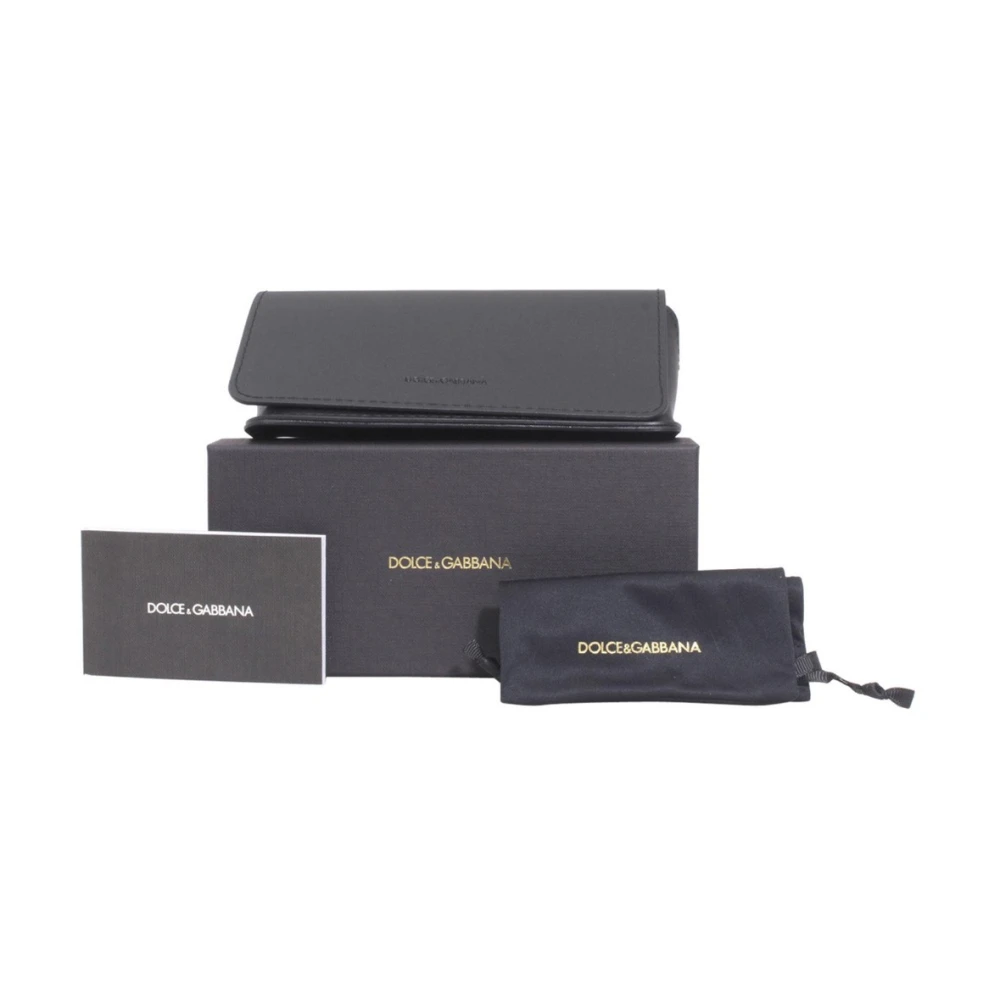 Dolce & Gabbana DG1345Large Metalen Montuur Bril Black Heren