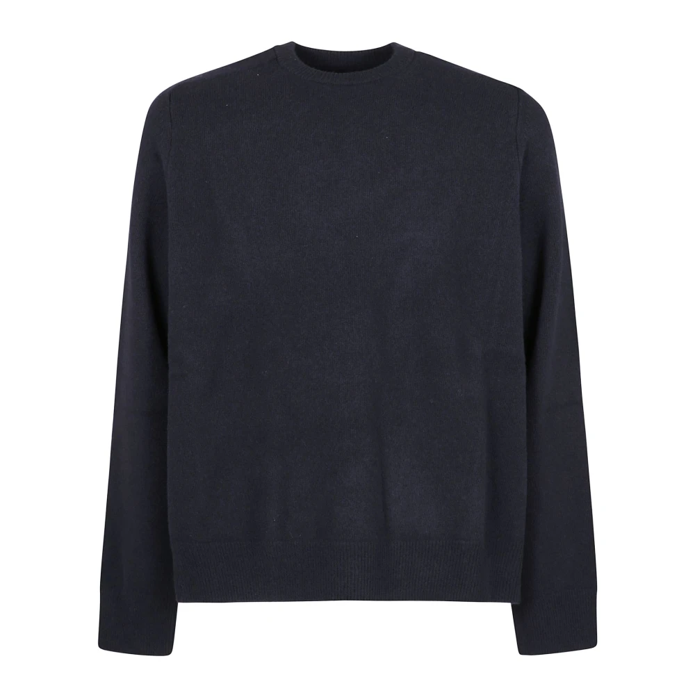 Maison Margiela Klassieke Crewneck Sweater Blue Heren