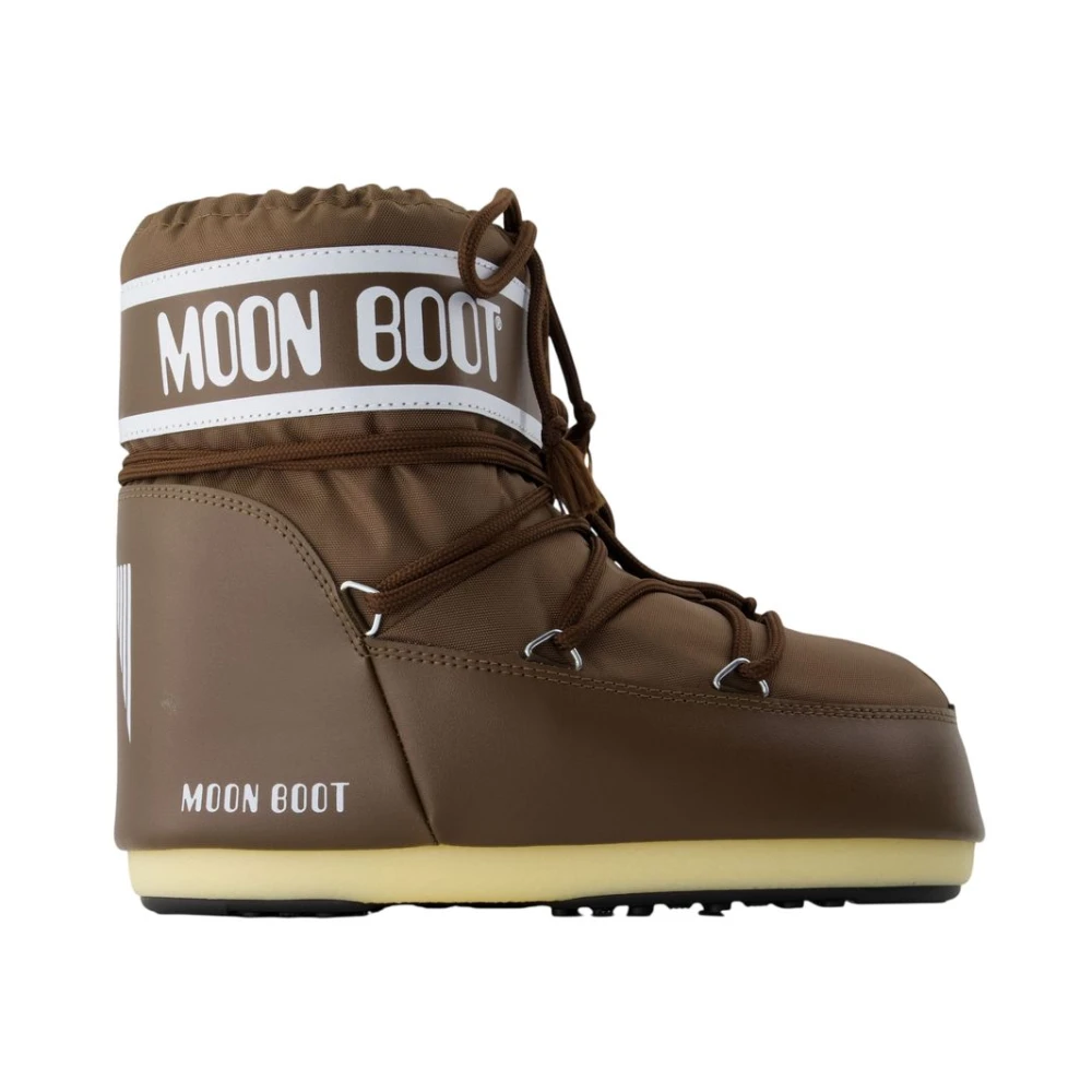 Moon Boot Icon Low Nylon Boots - Female - Winter Boots - Brown - 3 Uk - Shoes