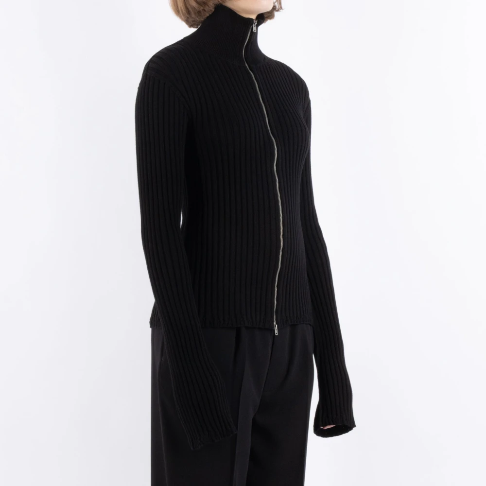 Acne Studios Zwarte Katoenen T-shirt Black Dames