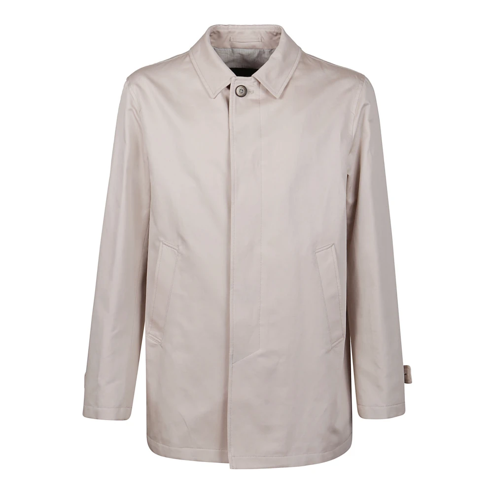 Herno Natuurlijke Regenjas Beige Heren