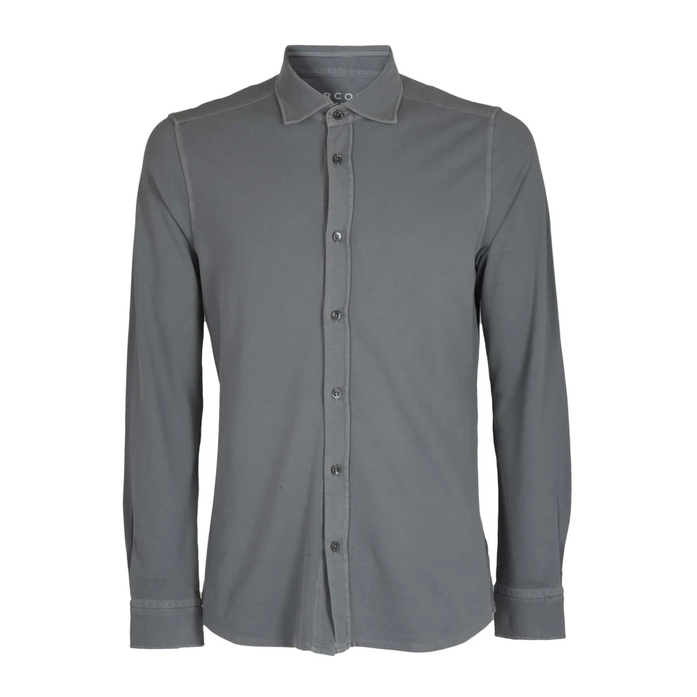 Circolo 1901 Stijlvolle Piquet Shirt Gray Heren