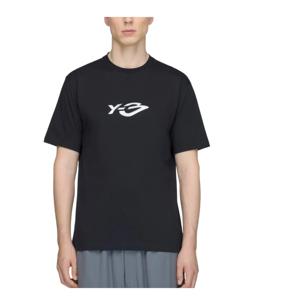 Y-3 Uomo Nero Top, L, New, - Immagine 4