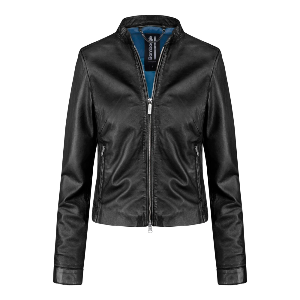 Jackets > Leather Jackets - - BomBoogie - Modalova