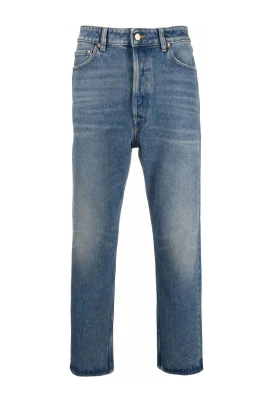 Slim Fit Medium Stone Jeans