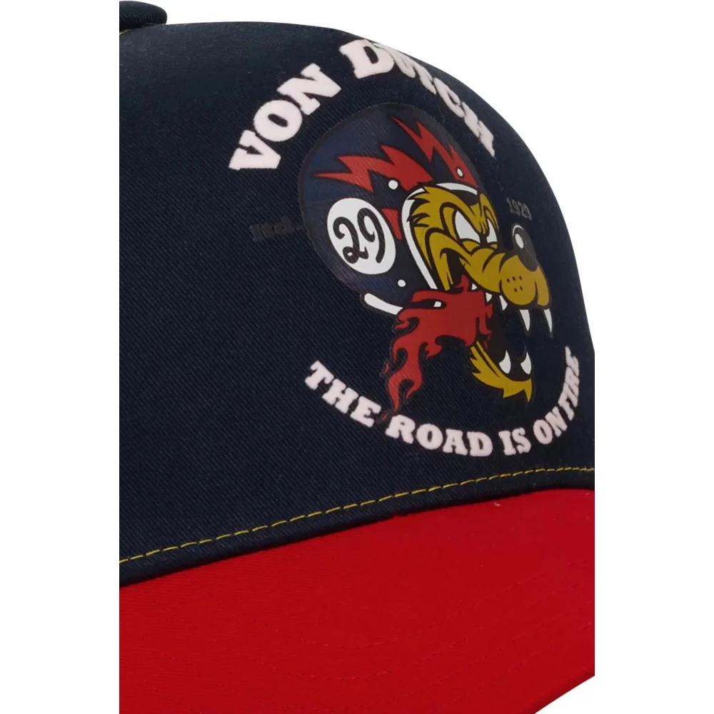 Von Dutch Groene wol trucker cap Multicolor Heren
