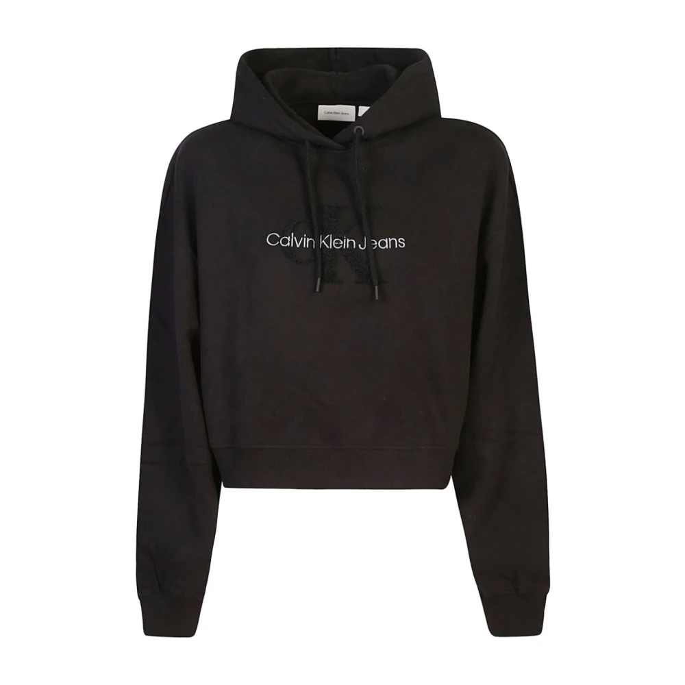 Calvin Klein Jeans Zwarte Truien voor Mannen Black Dames