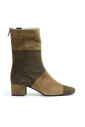 green-suede-ankle-boots