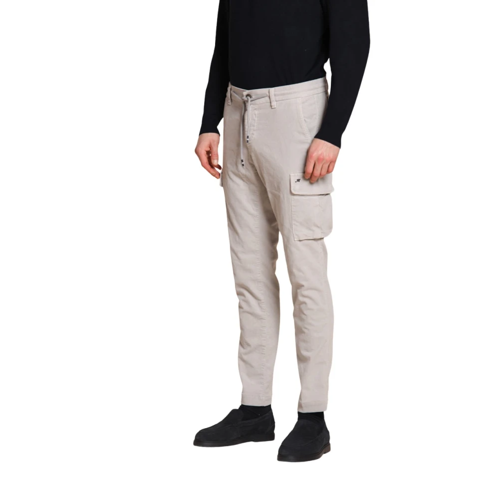 Mason's Uomo Grigio Pantaloni, S, New,