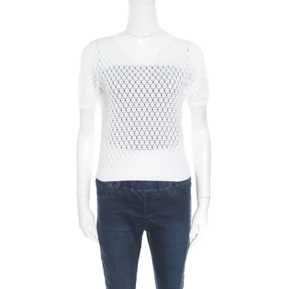 Marc Jacobs Pre-owned Cotton tops White Dames