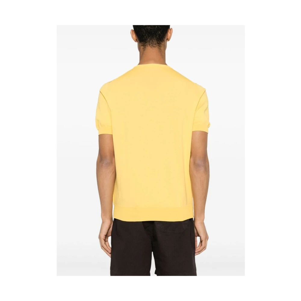 La Fileria T-Shirts Yellow Heren