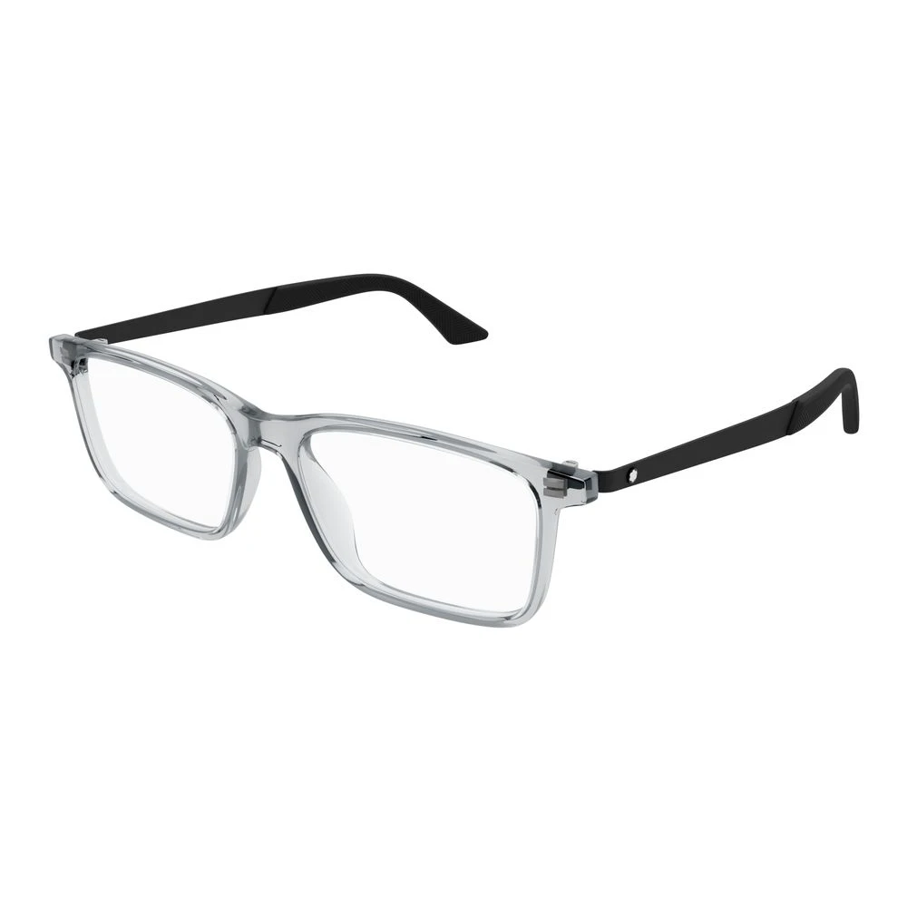 Montblanc Men's Gray Glasses, 55 Mm, Optical Frame