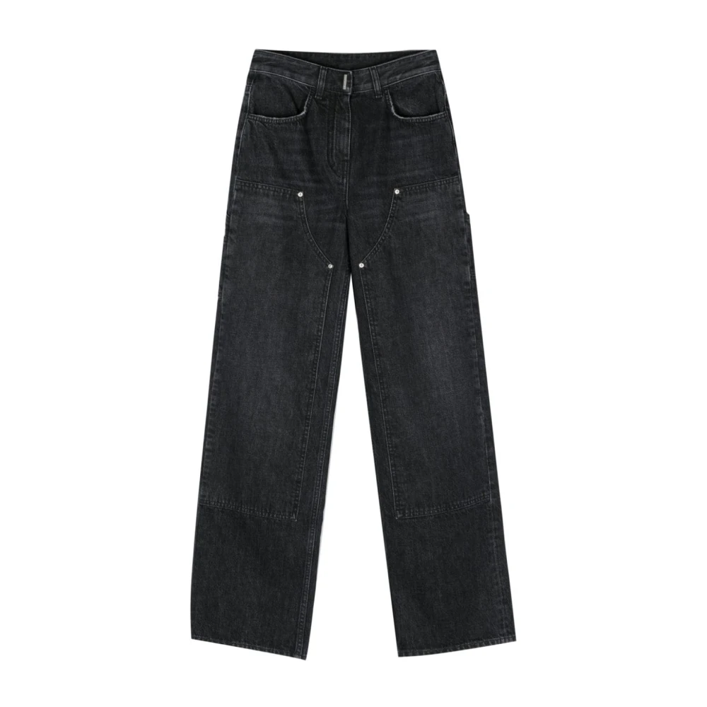 Givenchy Straight Jeans Black Dames