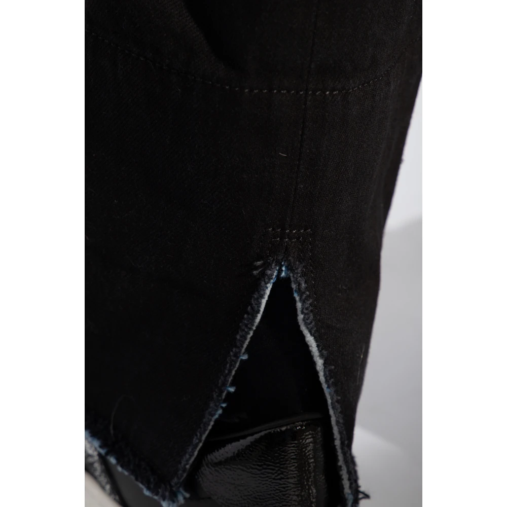 Victoria Beckham Jeans met rechte pijpen Black Dames