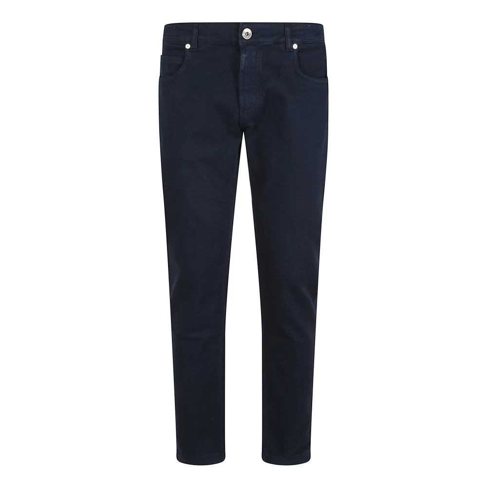 Eleventy Blauwe Daisy Regular Fit Denim Jeans Blue Heren