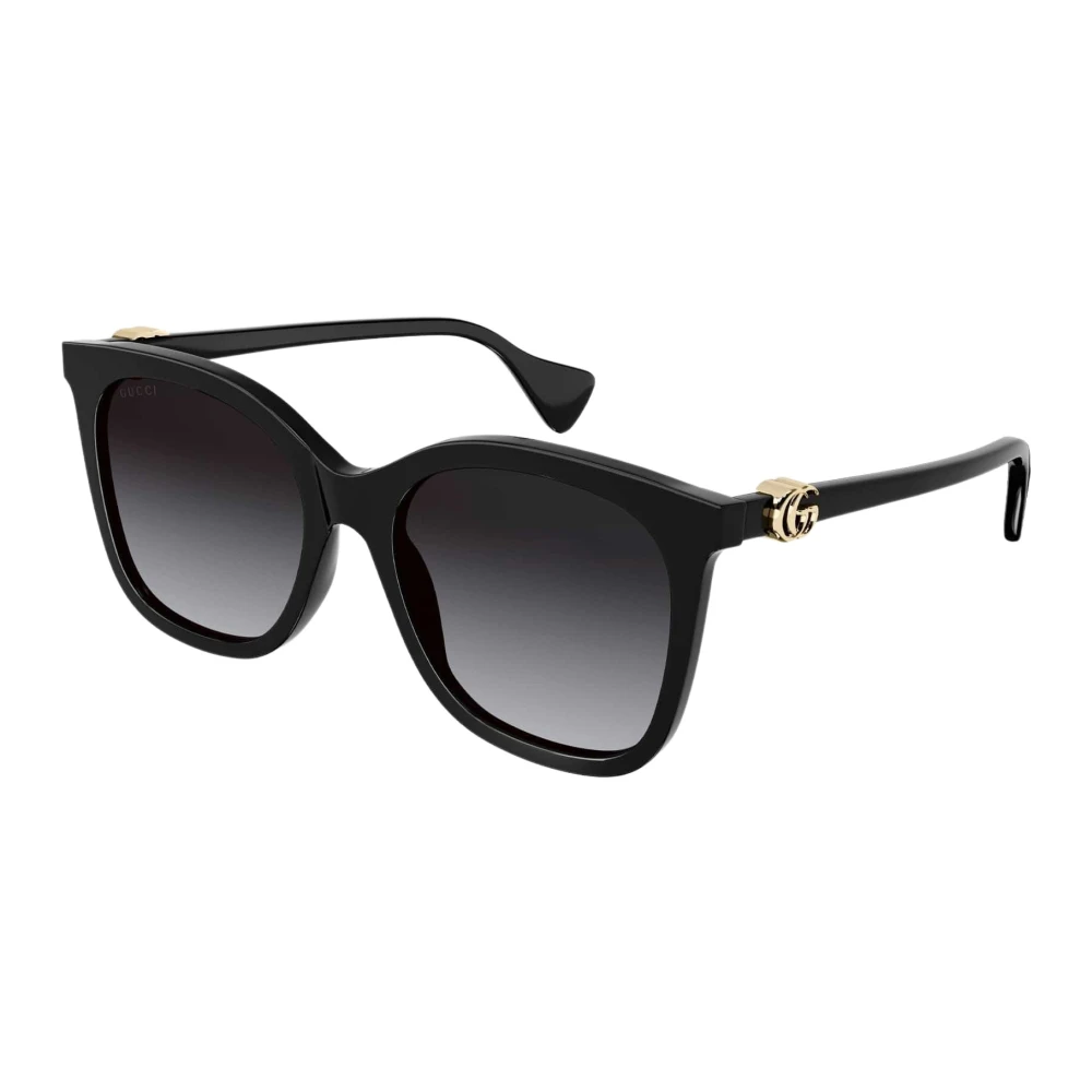 Gucci Women's Black Sunglasses, 55 Mm, Cat Eye Sunglasses