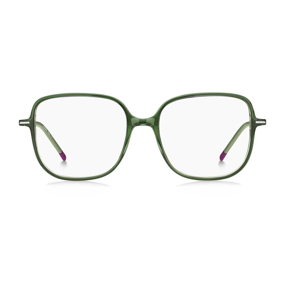 Hugo Boss Groene Acetaatmonturen voor Vrouwen Green Dames