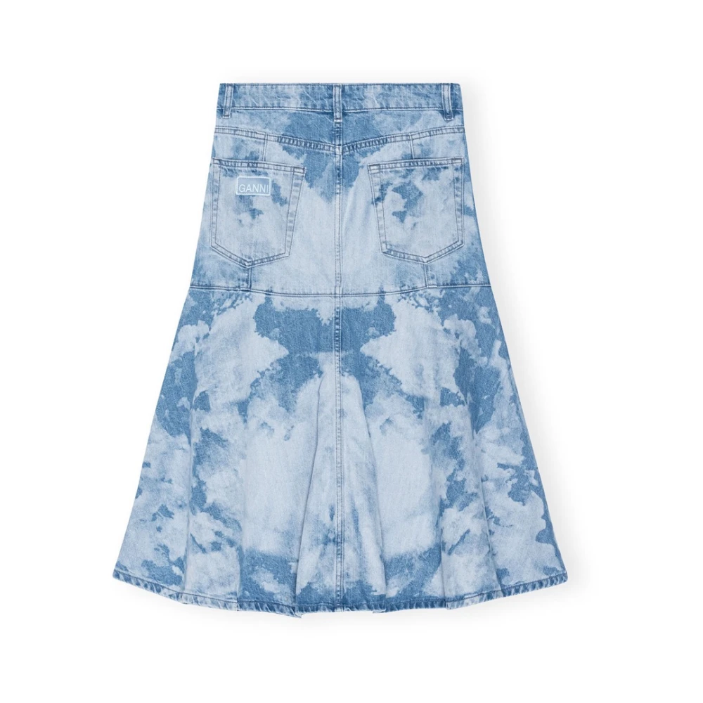 Ganni Denim Skirts Blue Dames
