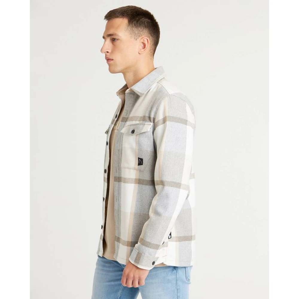 Chasin Lange mouw overhemd Stryke Nobi Beige Heren