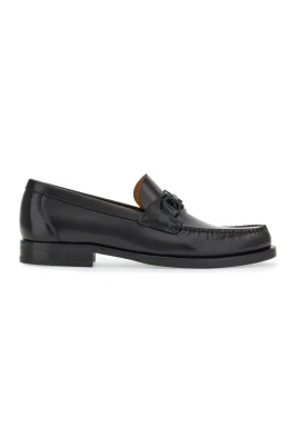 Gancini-Plaque Loafer