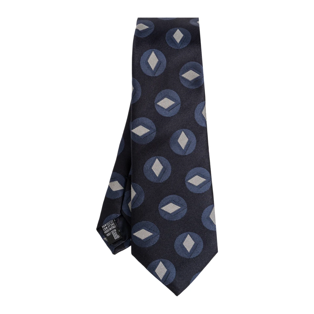 Giorgio Armani Uomo Blu - Cravatta In Seta - Accessories - One Size