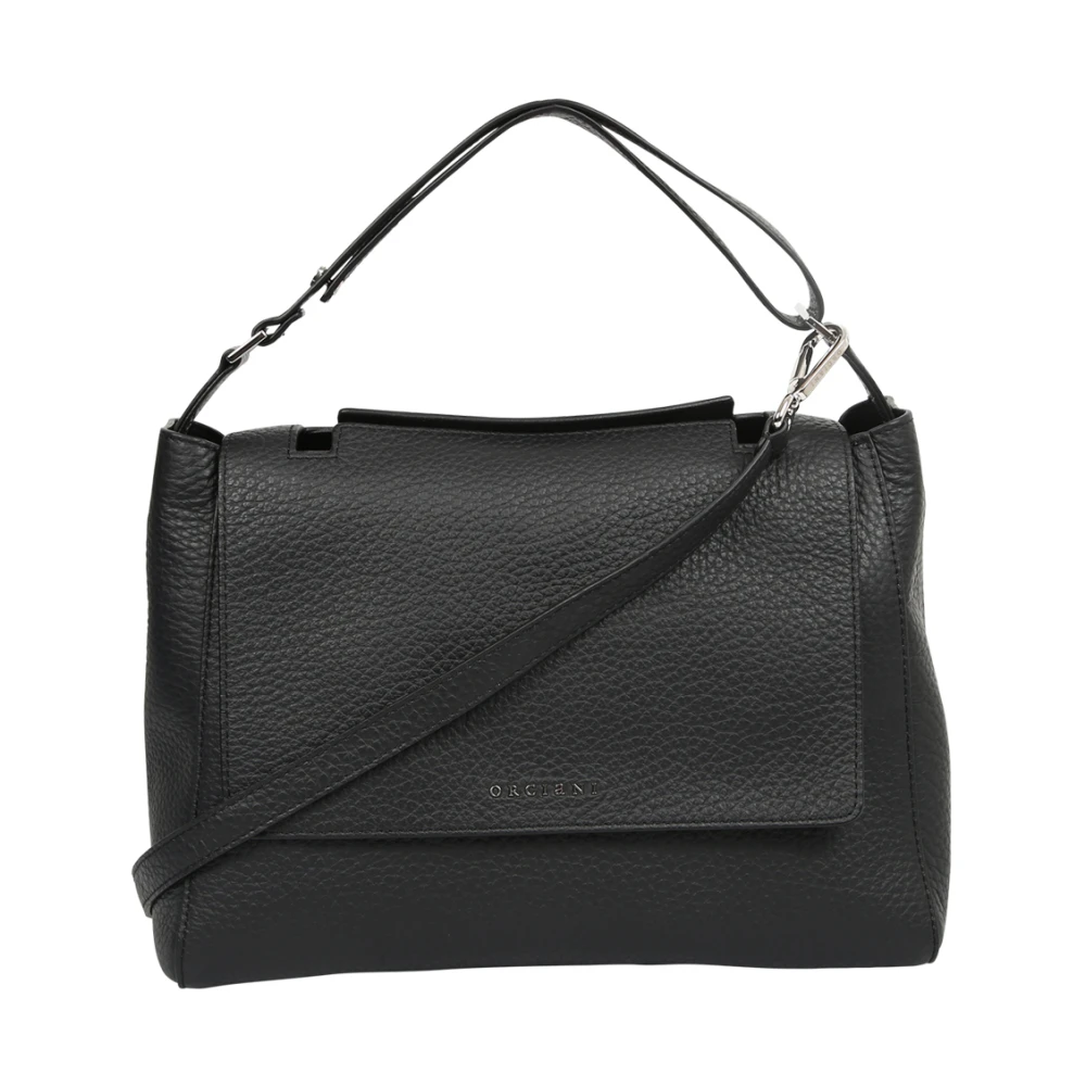 Orciani Donna Nero - Sveva Soft Medium Bag - Bags - One Size