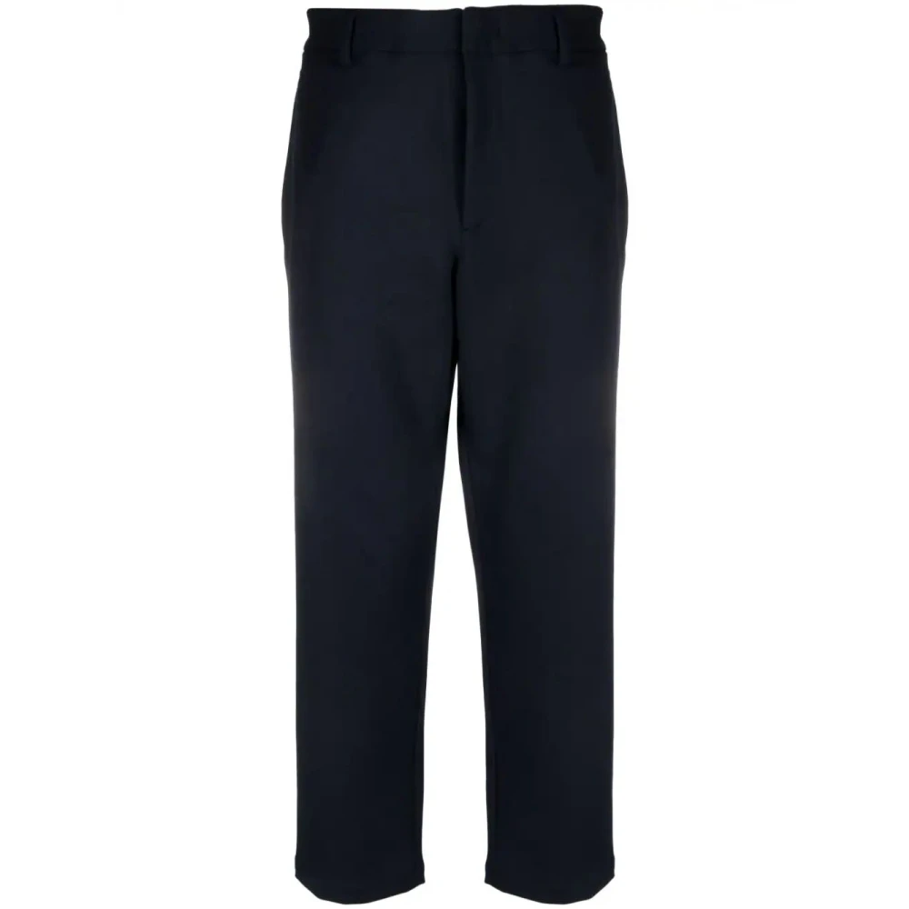 Emporio Armani Blauwe Casual Broek voor Mannen Blue Heren