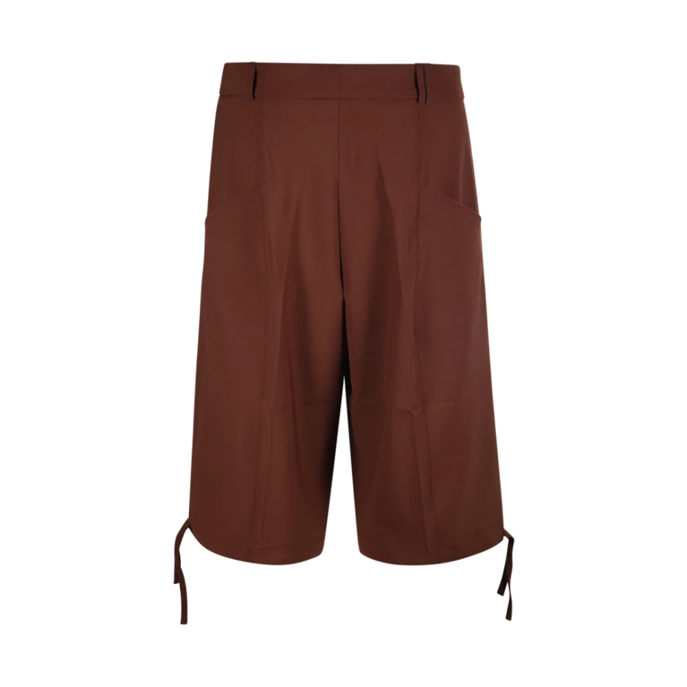 Bonsai Geglazuurde Gember Super Losse Shorts Brown Heren