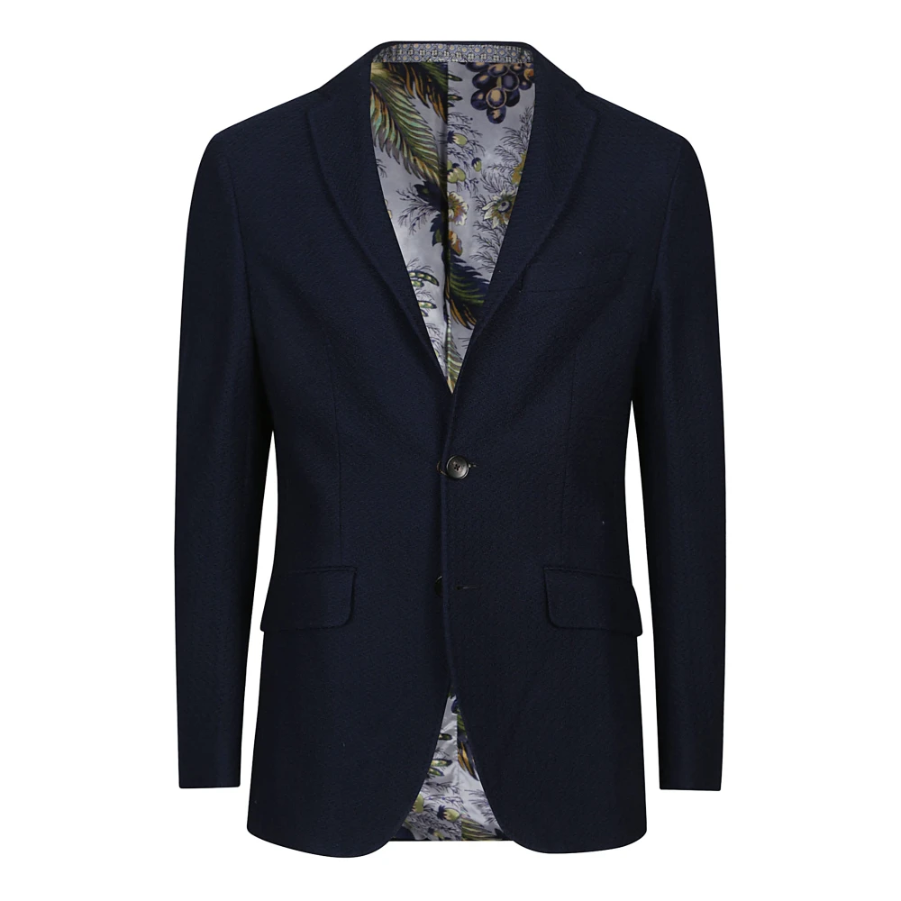ETRO Stijlvolle Roma Jas voor Mannen Blue Heren