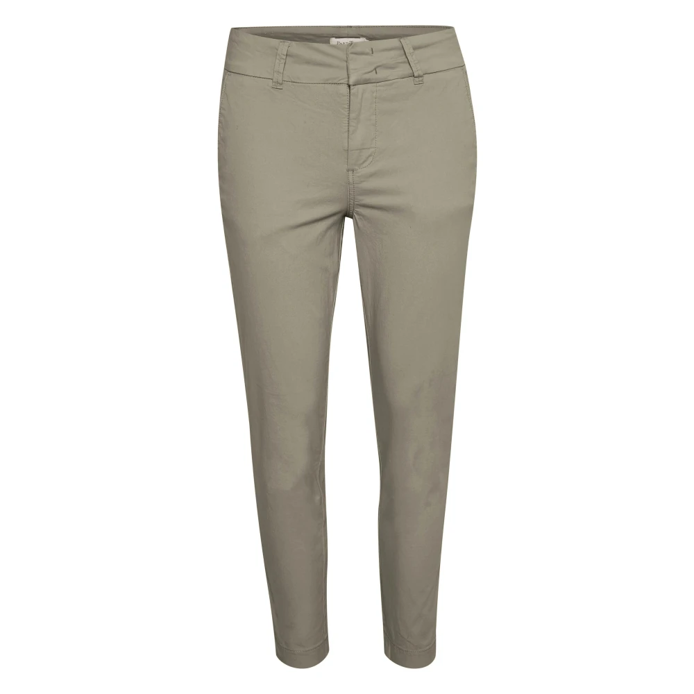 Part Two Green Soffys Slim-Fit Trousers - Female - Slim-Fit Trousers - Xl - Trousers