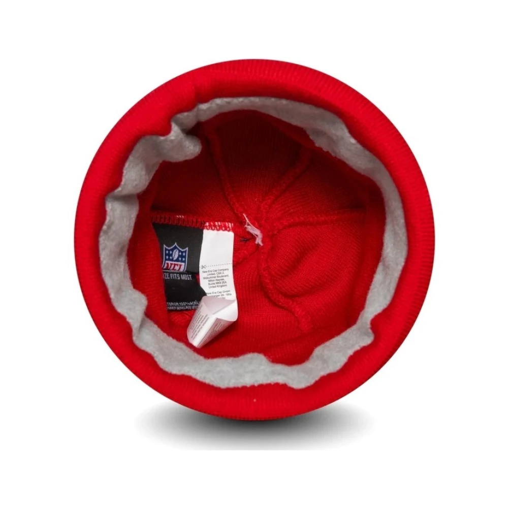 new era Rode Buccaneers NFL Beanie Muts Red Unisex
