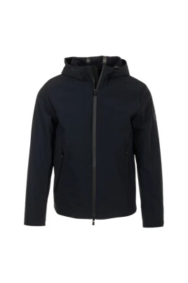 short-dark-blue-hooded-puffer-jacket