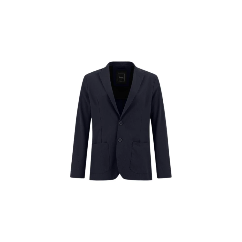 Herno Blazer Black Heren