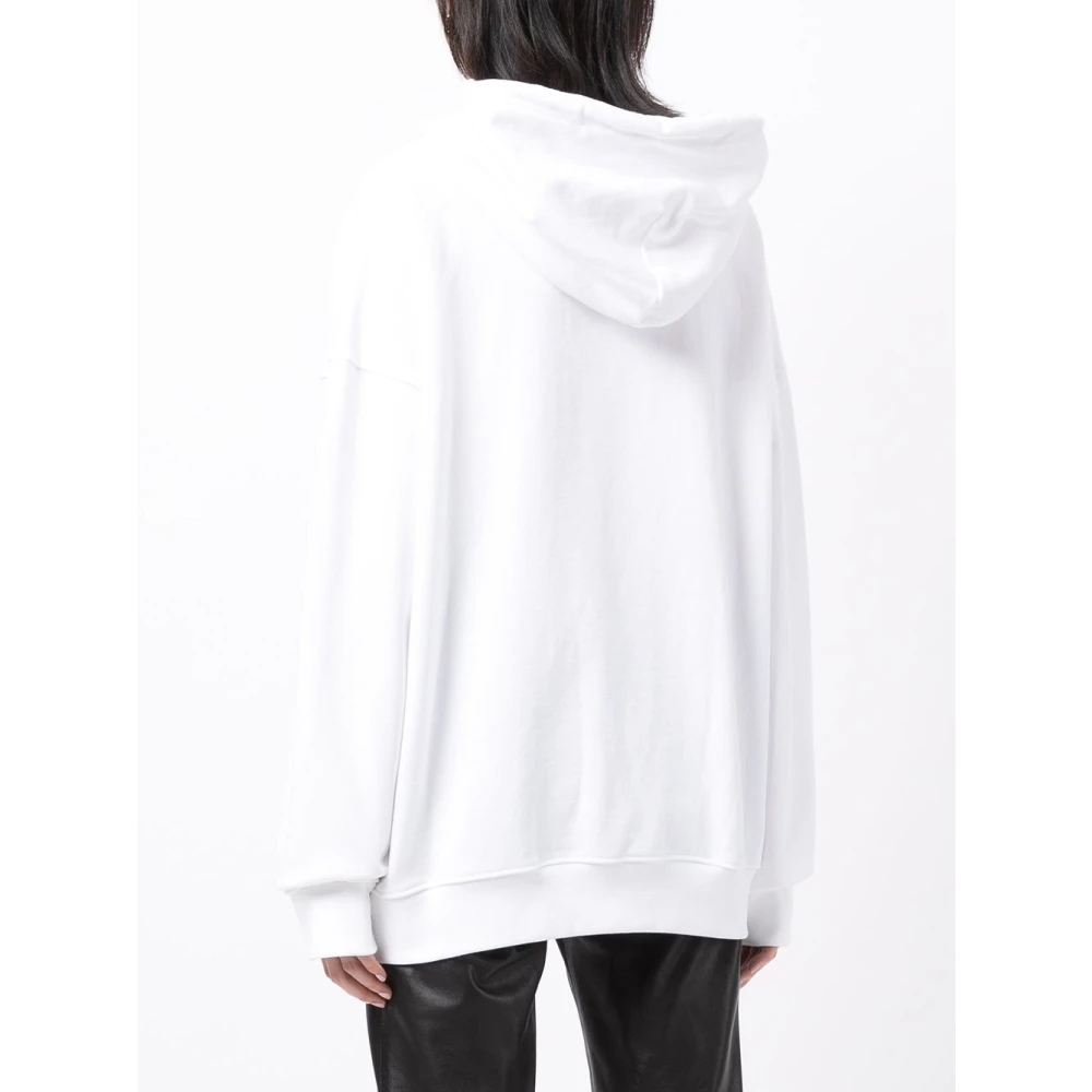 Kimhekim Witte Pullover Sweater met Maglia White Dames