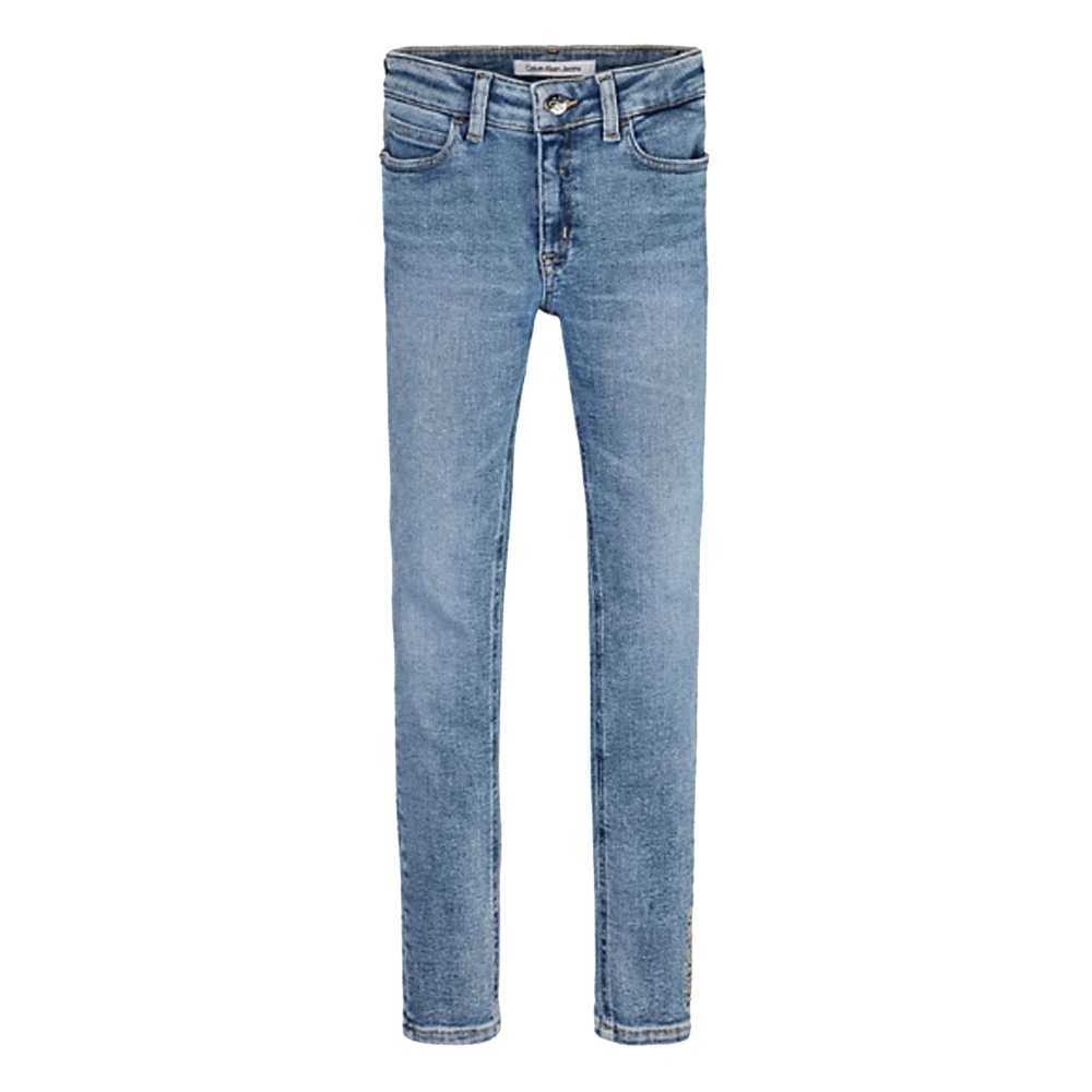 Calvin Klein Jeans Girls Blue Skinny Jeans - Jeans - 16 Y - Kids